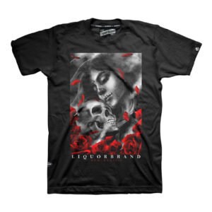 Camiseta Liquor Brand Death and Roses