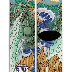 Calcetines American Socks Kaiju King