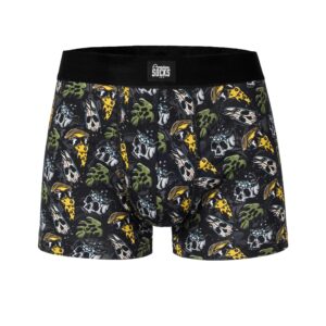 Boxer American Socks Pizza Surfer