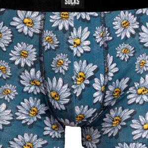 Boxer American Sock Daisies