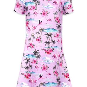 Vestido Six Bunnies Flamingos