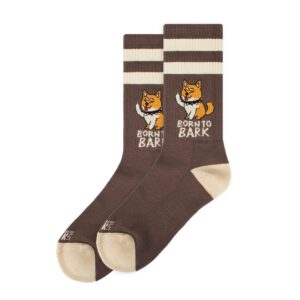 Calcetines American Socks Born to Bark Mid High