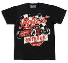 Camiseta Hot Rod Hellcat Kids Motor Oil