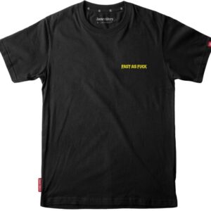 Camiseta Loose Riders Life Fast As Fuck Black – Camiseta streetwear rider